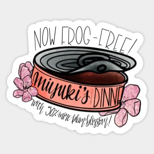 Miyukis Dinner Sticker